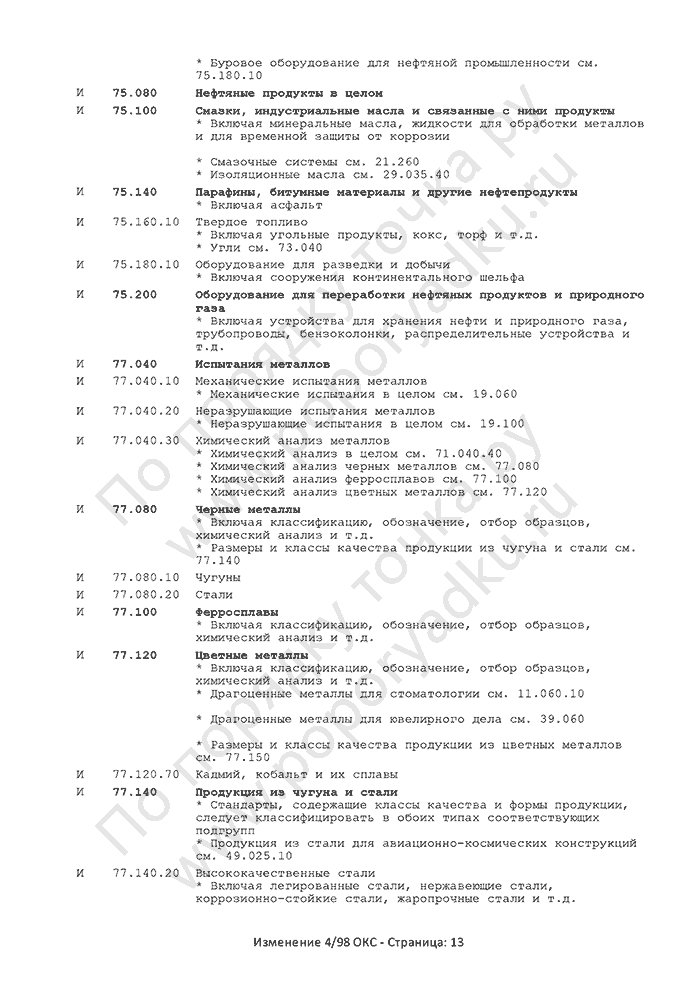 Изменение 4/98 ОКС (страница 13)