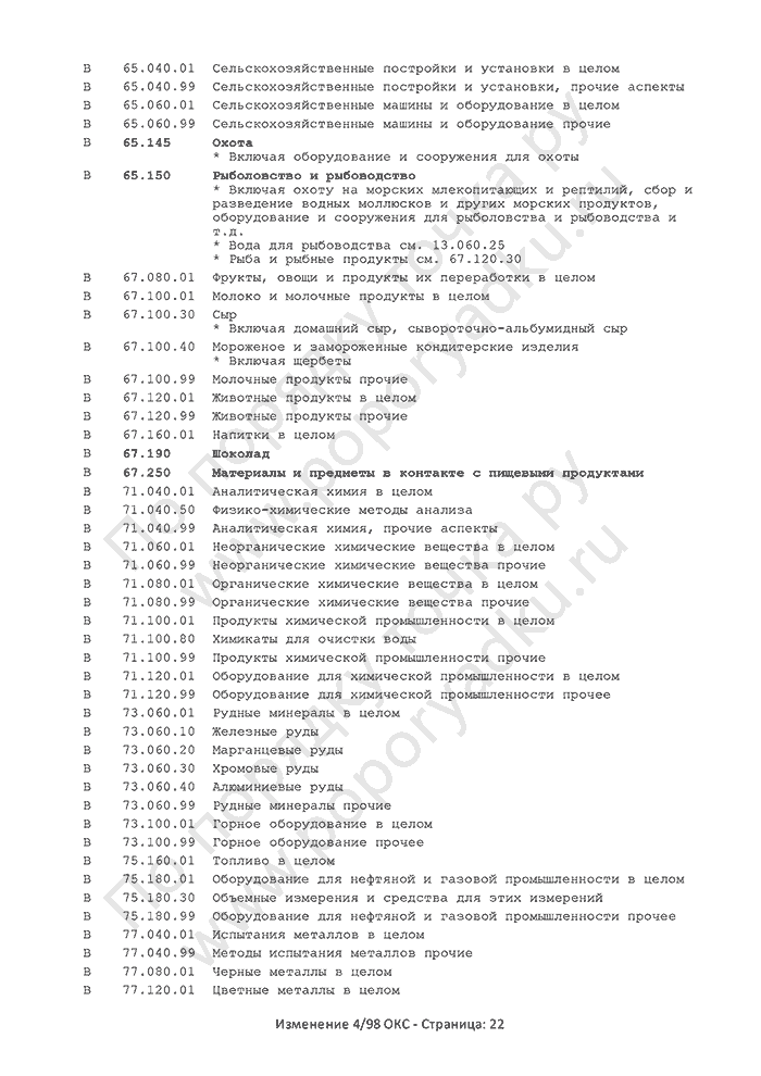Изменение 4/98 ОКС (страница 22)