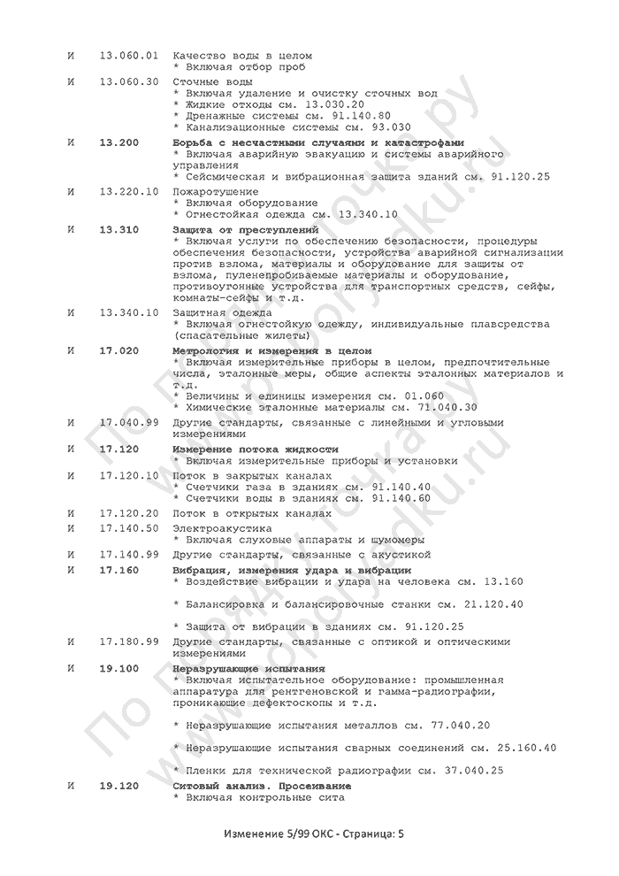 Изменение 5/99 ОКС (страница 5)