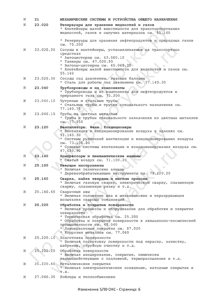 Изменение 5/99 ОКС (страница 6)