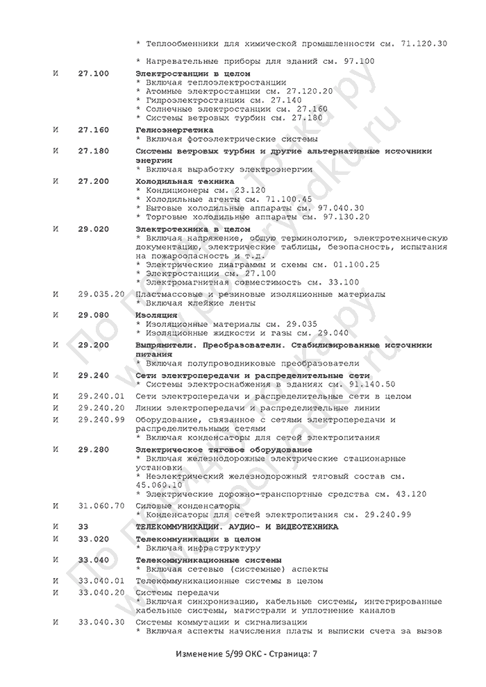 Изменение 5/99 ОКС (страница 7)