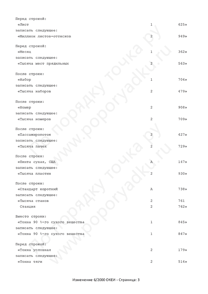 Изменение 6/2000 ОКЕИ (страница 3)