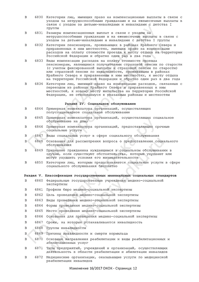 Изменение 16/2017 ОКОК (страница 12)