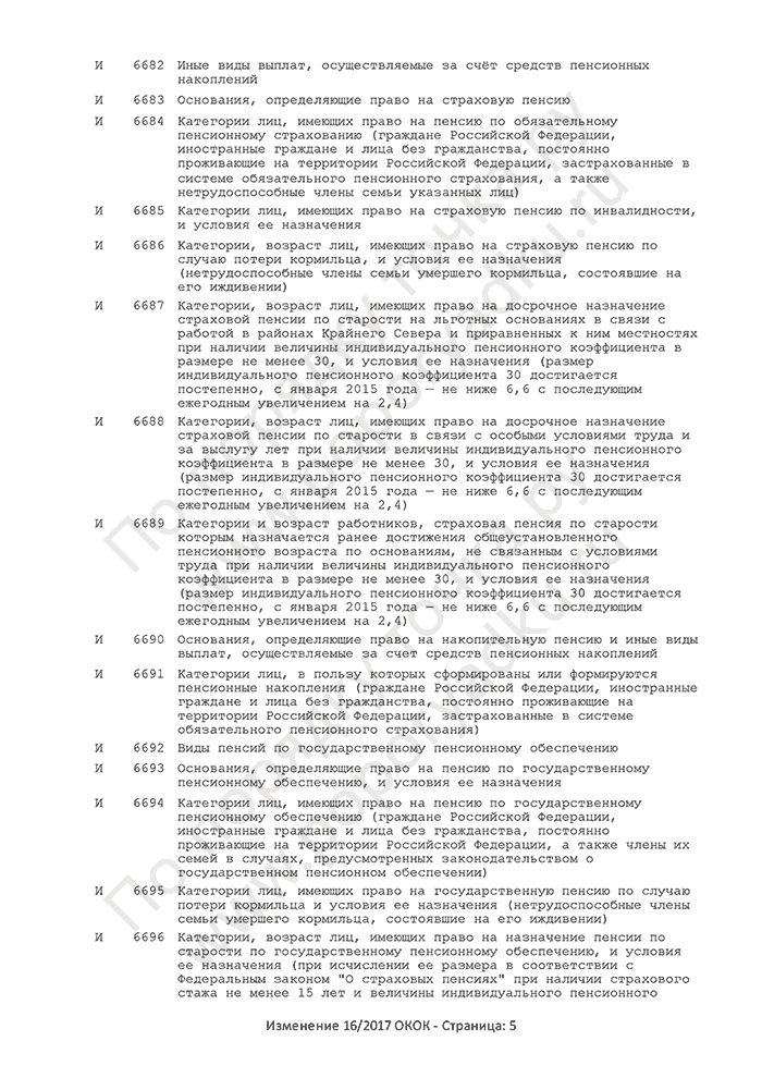 Изменение 16/2017 ОКОК (страница 5)