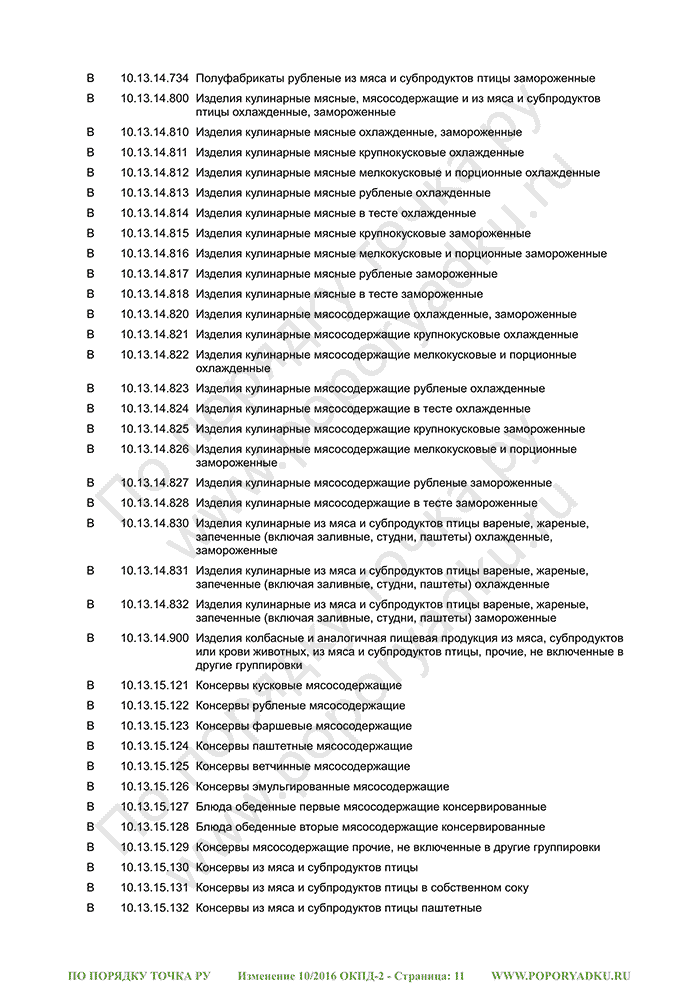 Изменение 10/2016 ОКПД-2 (страница 11)