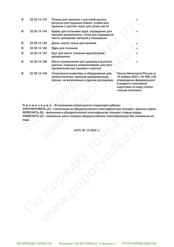 Изменение 106/2024 ОКПД-2 (страница 2)
