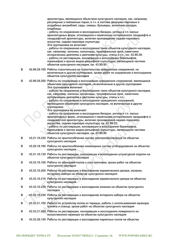 Изменение 25/2017 ОКПД-2 (страница 16)