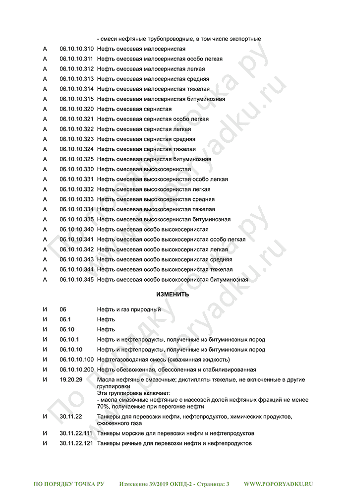 Изменение 39/2019 ОКПД-2 (страница 3)