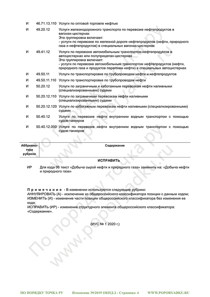 Изменение 39/2019 ОКПД-2 (страница 4)
