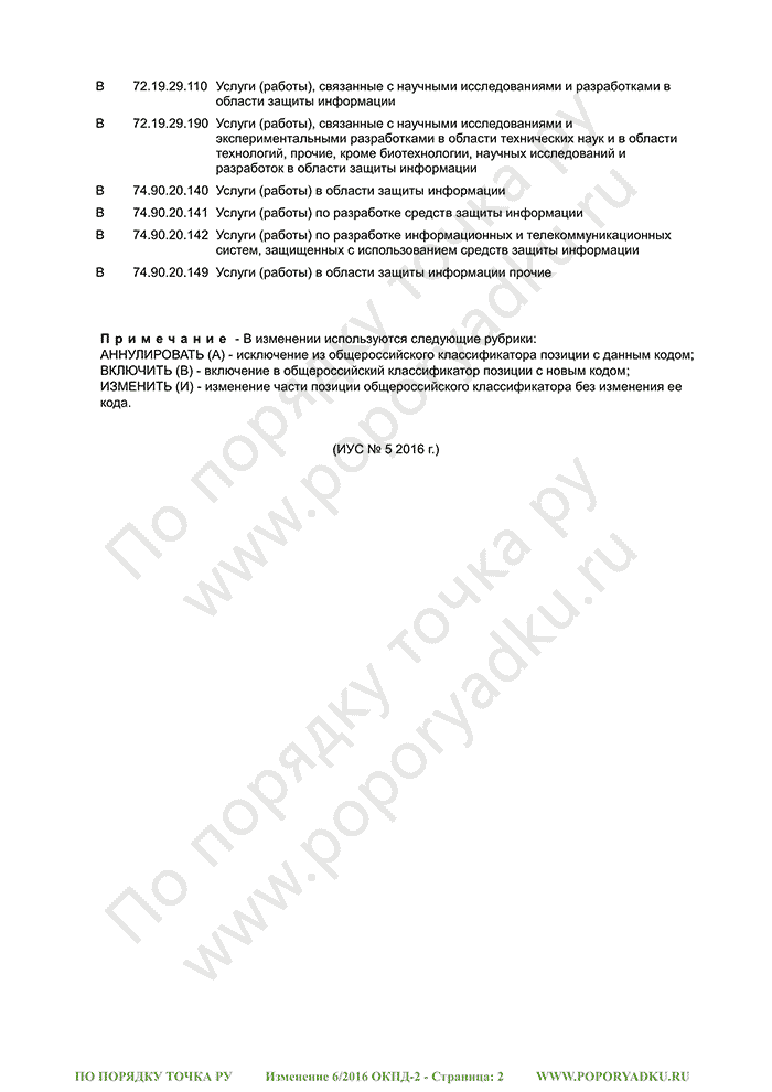 Изменение 6/2016 ОКПД-2 (страница 2)