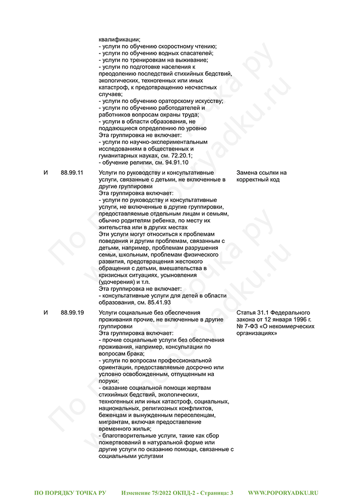 Изменение 75/2022 ОКПД-2 (страница 3)