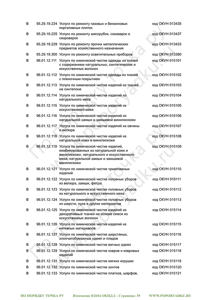 Изменение 8/2016 ОКПД-2 (страница 39)