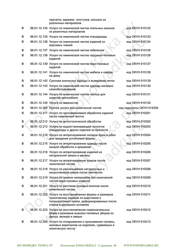 Изменение 8/2016 ОКПД-2 (страница 40)