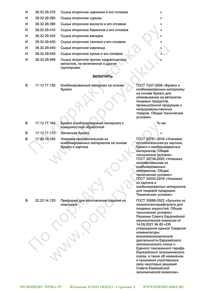 Изменение 91/2023 ОКПД-2 (страница 4)
